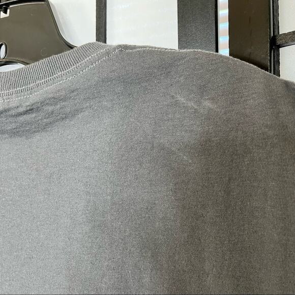 USA American Bald Eagle Flag Black Grey Graphic Men's T-Shirt Large - Picture 6 of 7